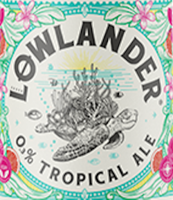 lowlander 0.3% tropical ale logo